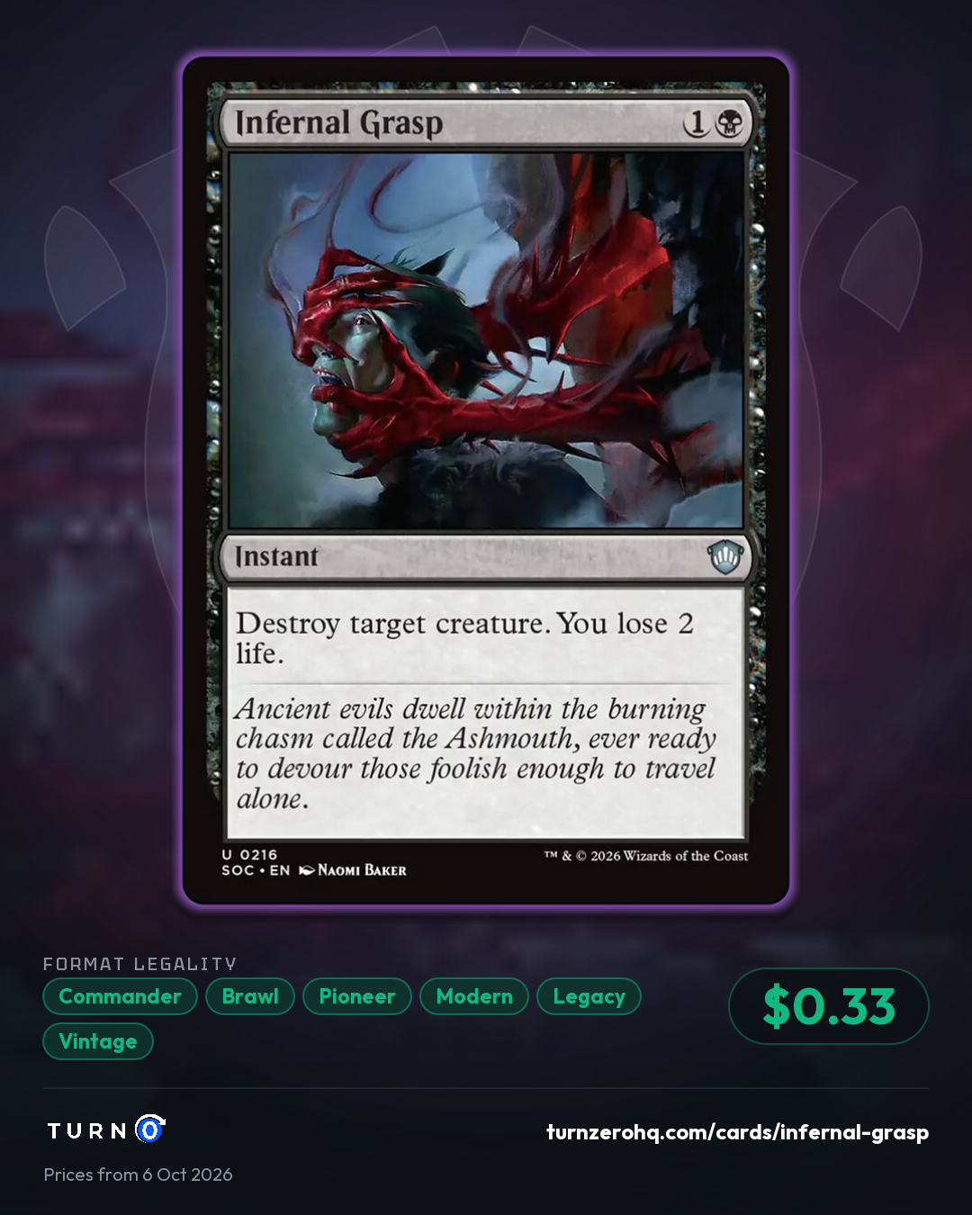 Shareable picture of Infernal Grasp
