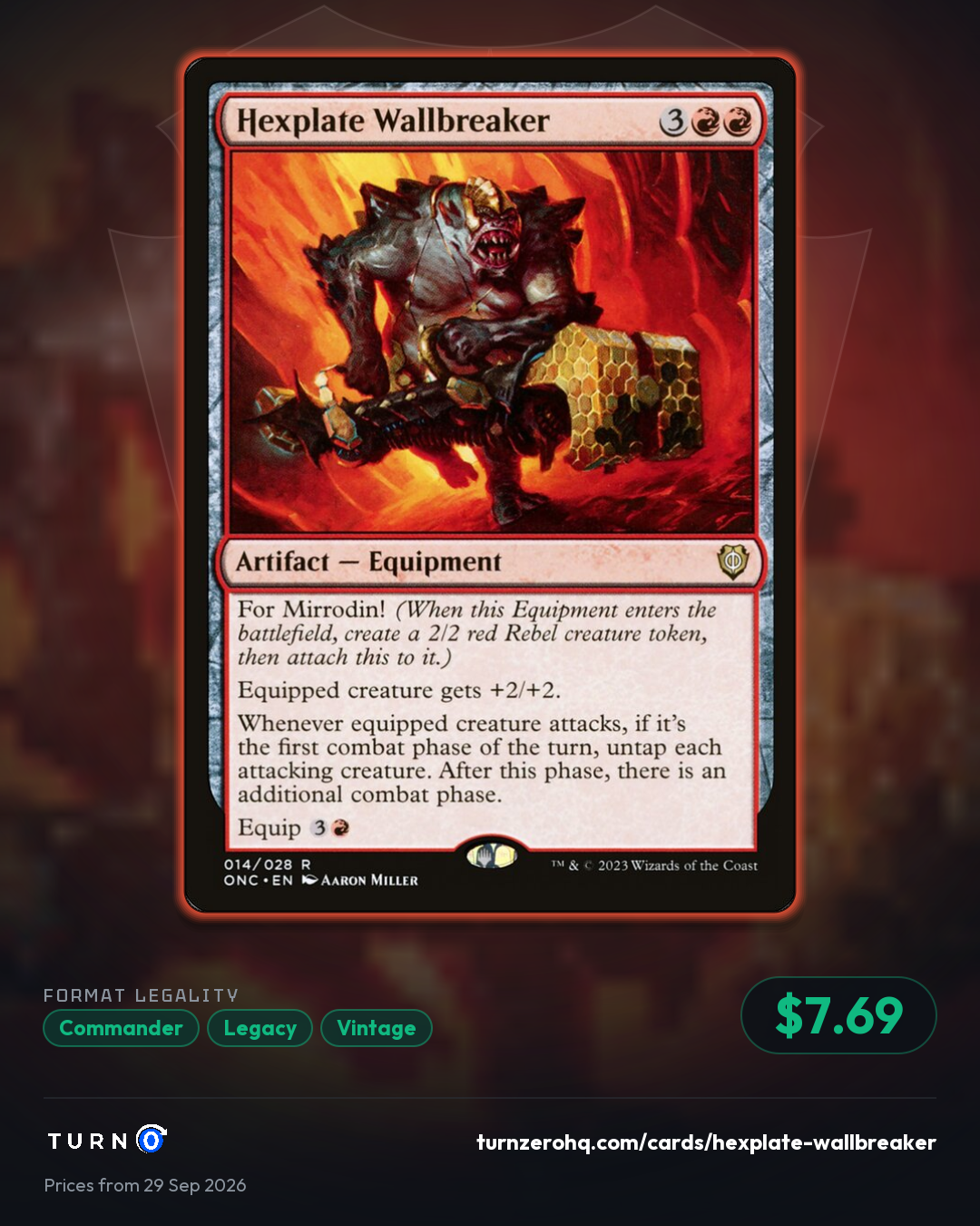 Shareable picture of Hexplate Wallbreaker