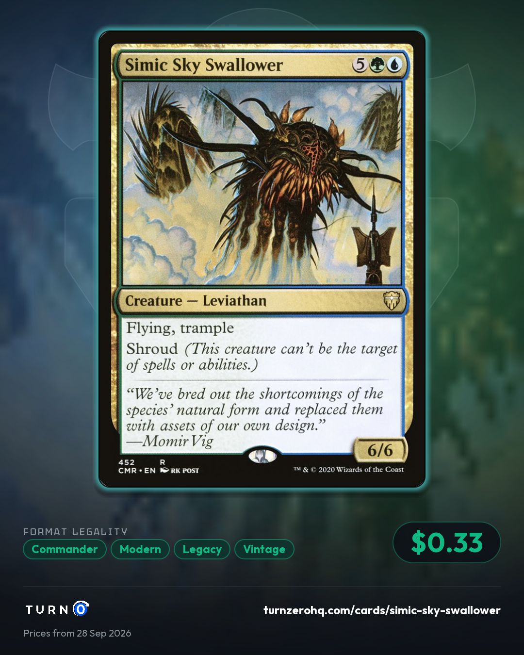Shareable picture of Simic Sky Swallower