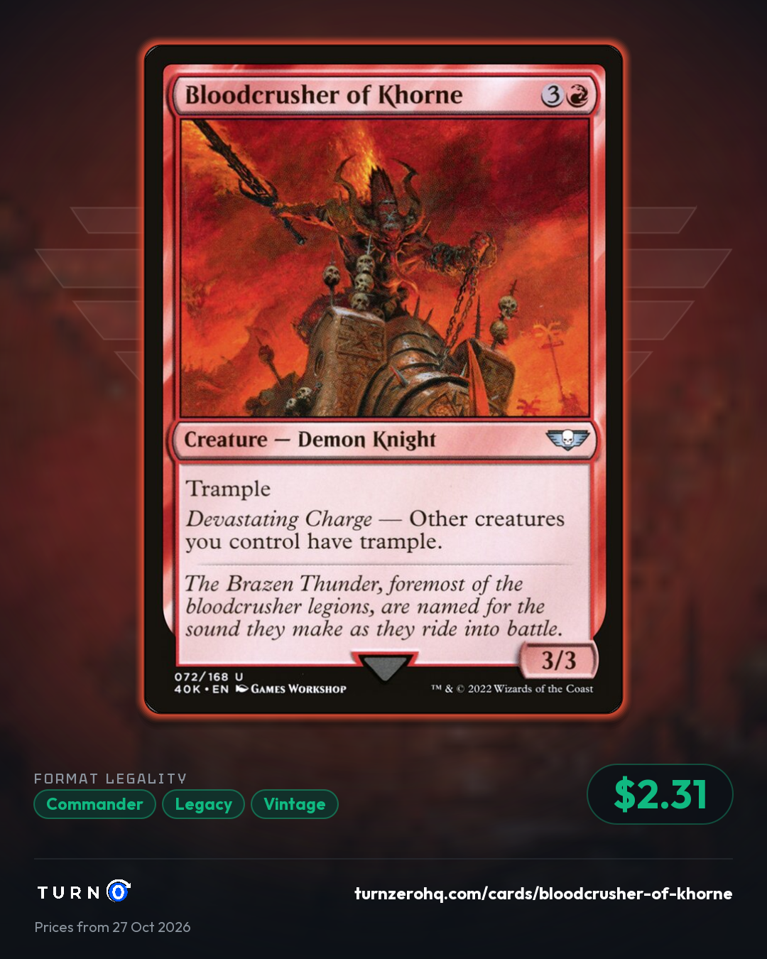 Shareable picture of Bloodcrusher of Khorne