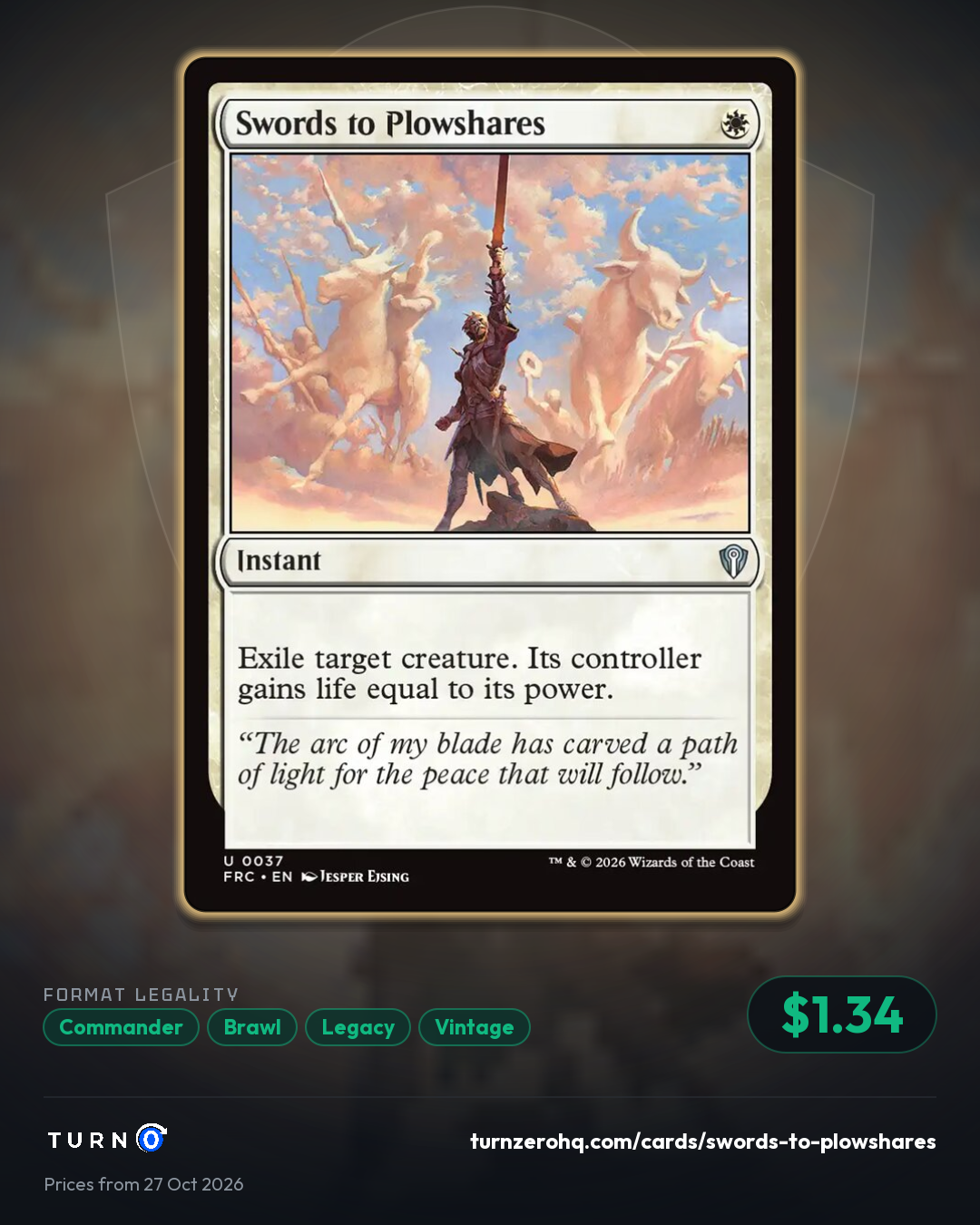Shareable picture of Swords to Plowshares