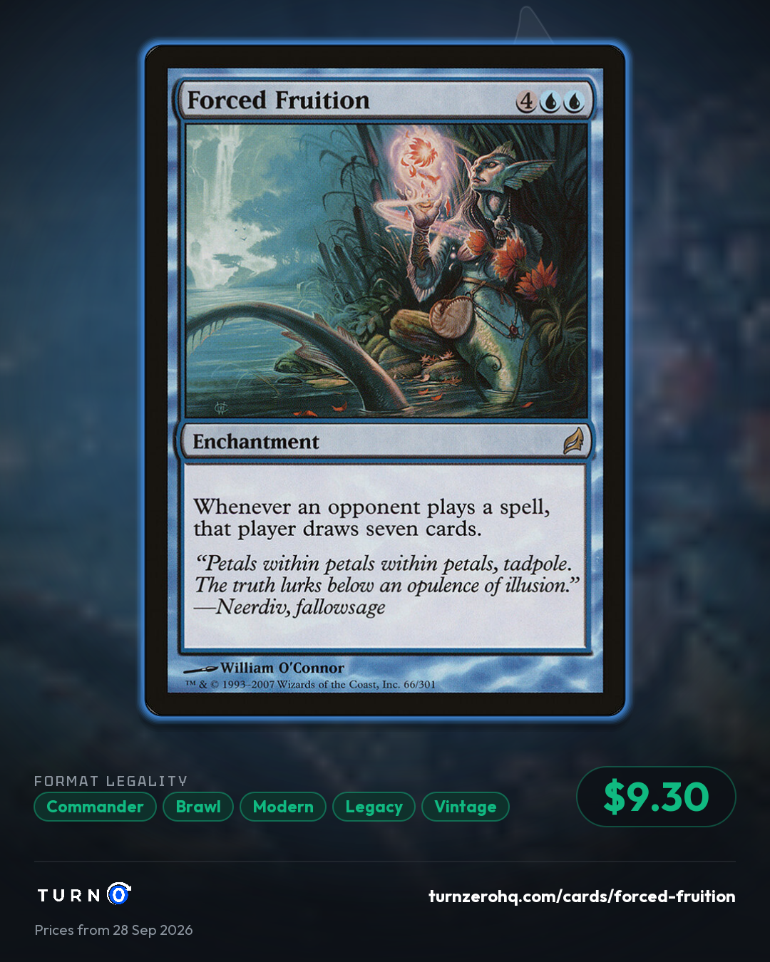 Shareable picture of Forced Fruition