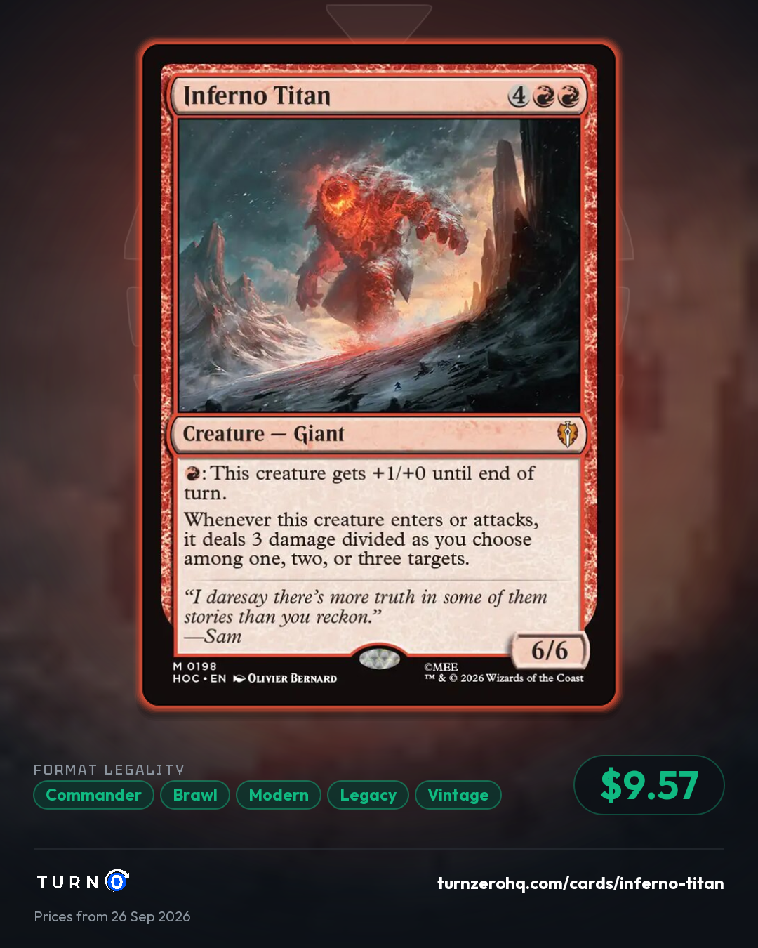 Shareable picture of Inferno Titan