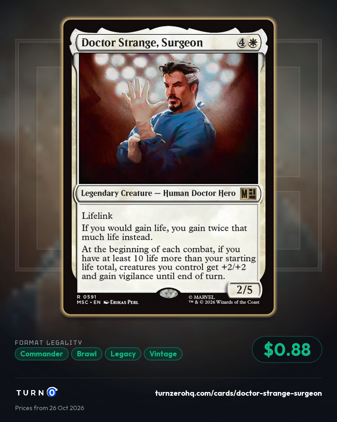 Shareable picture of Doctor Strange, Surgeon