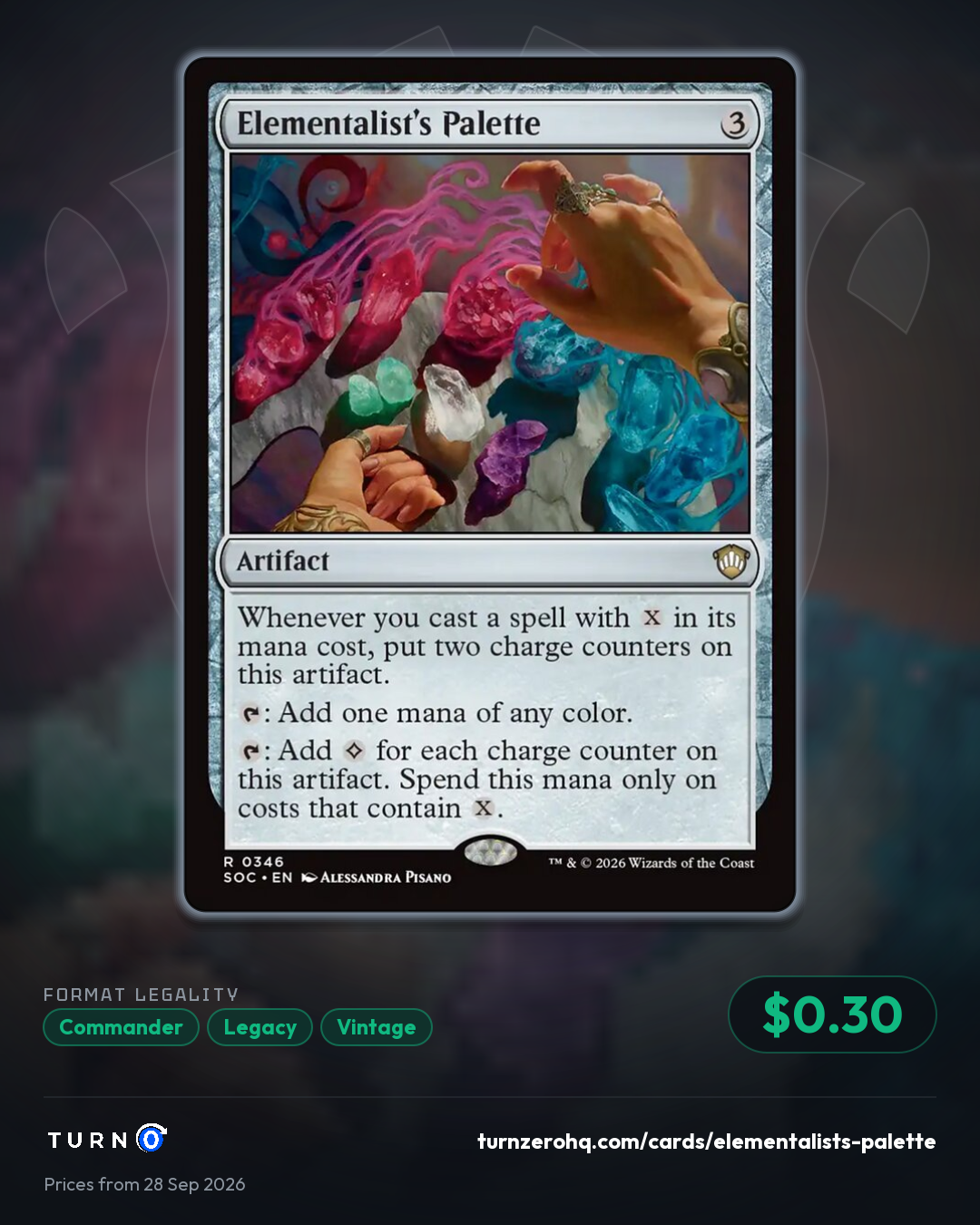 Shareable picture of Elementalist's Palette
