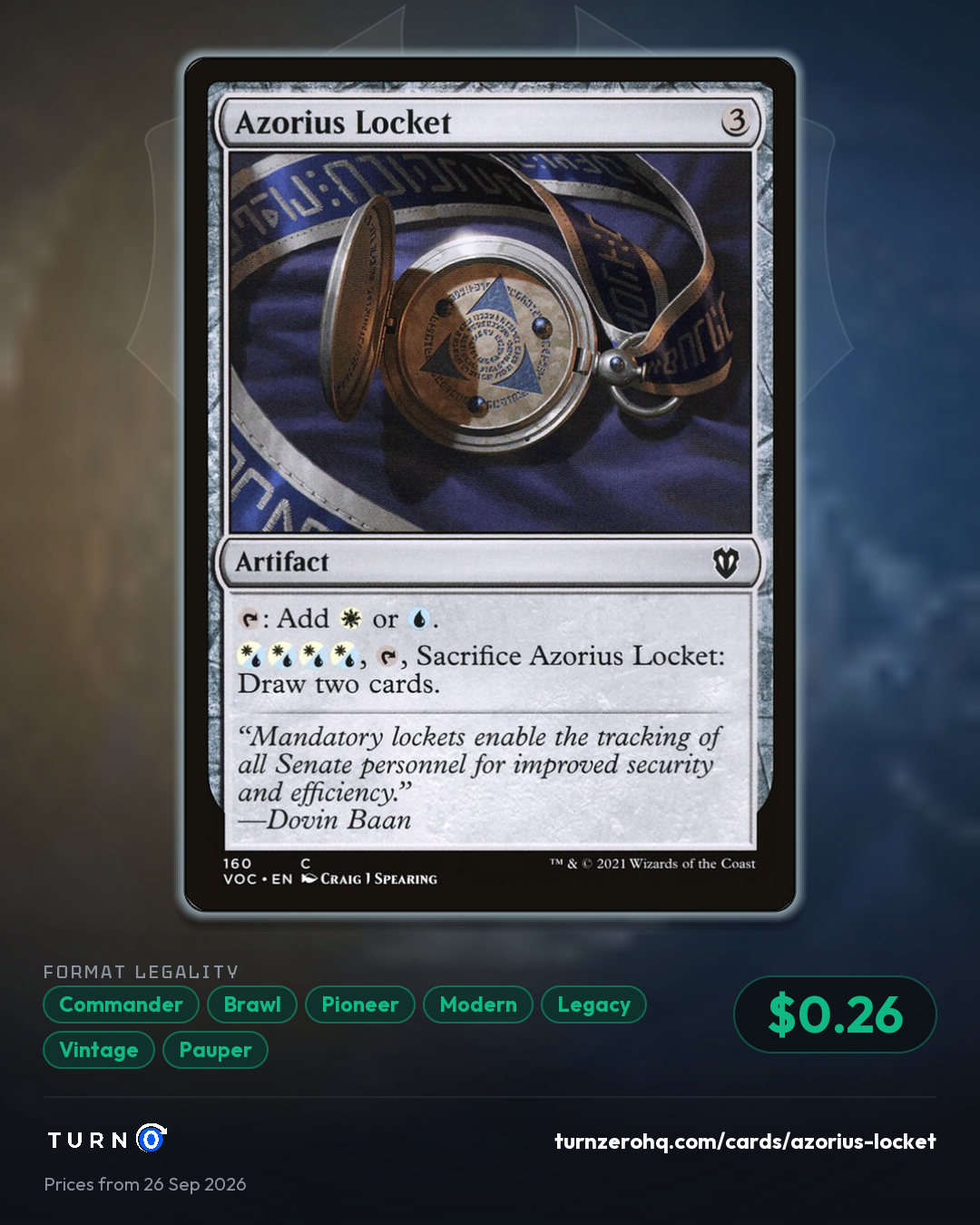 Shareable picture of Azorius Locket