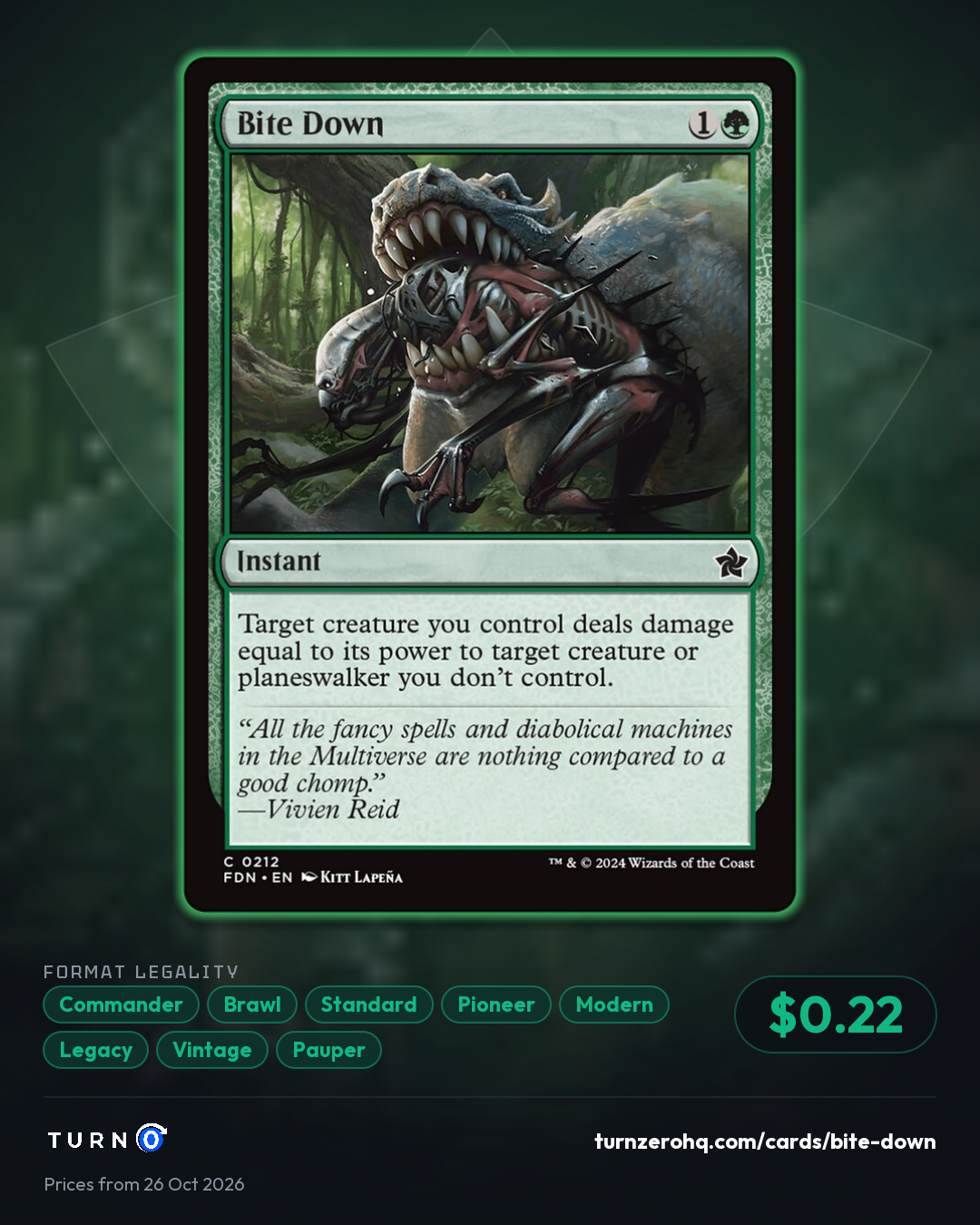 Shareable picture of Bite Down