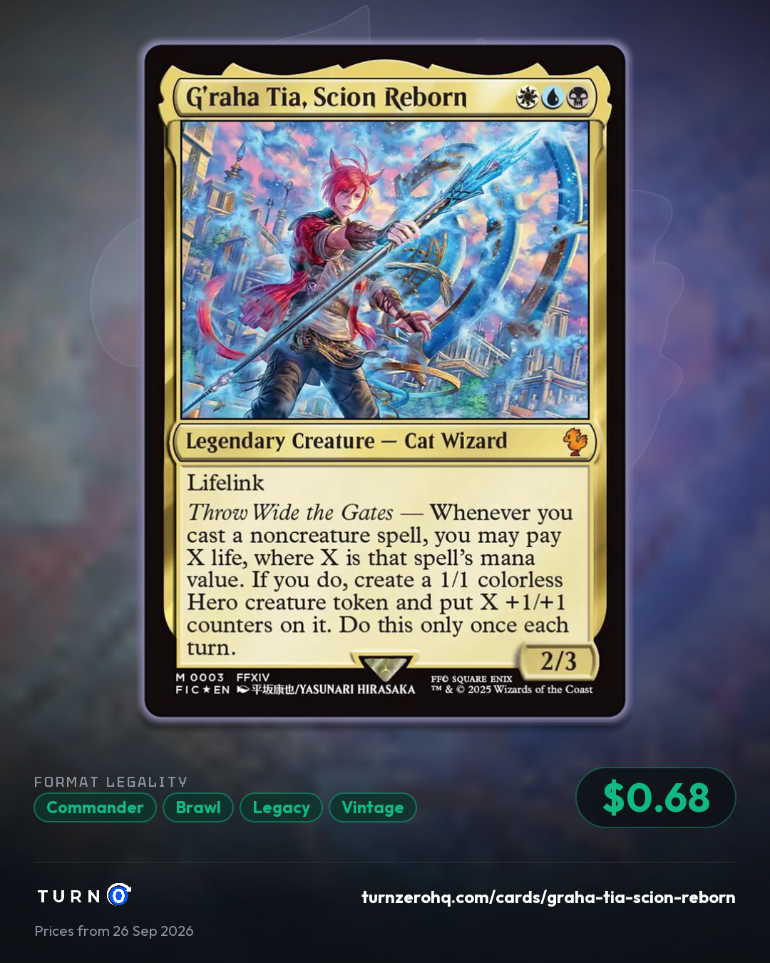 Shareable picture of G'raha Tia, Scion Reborn