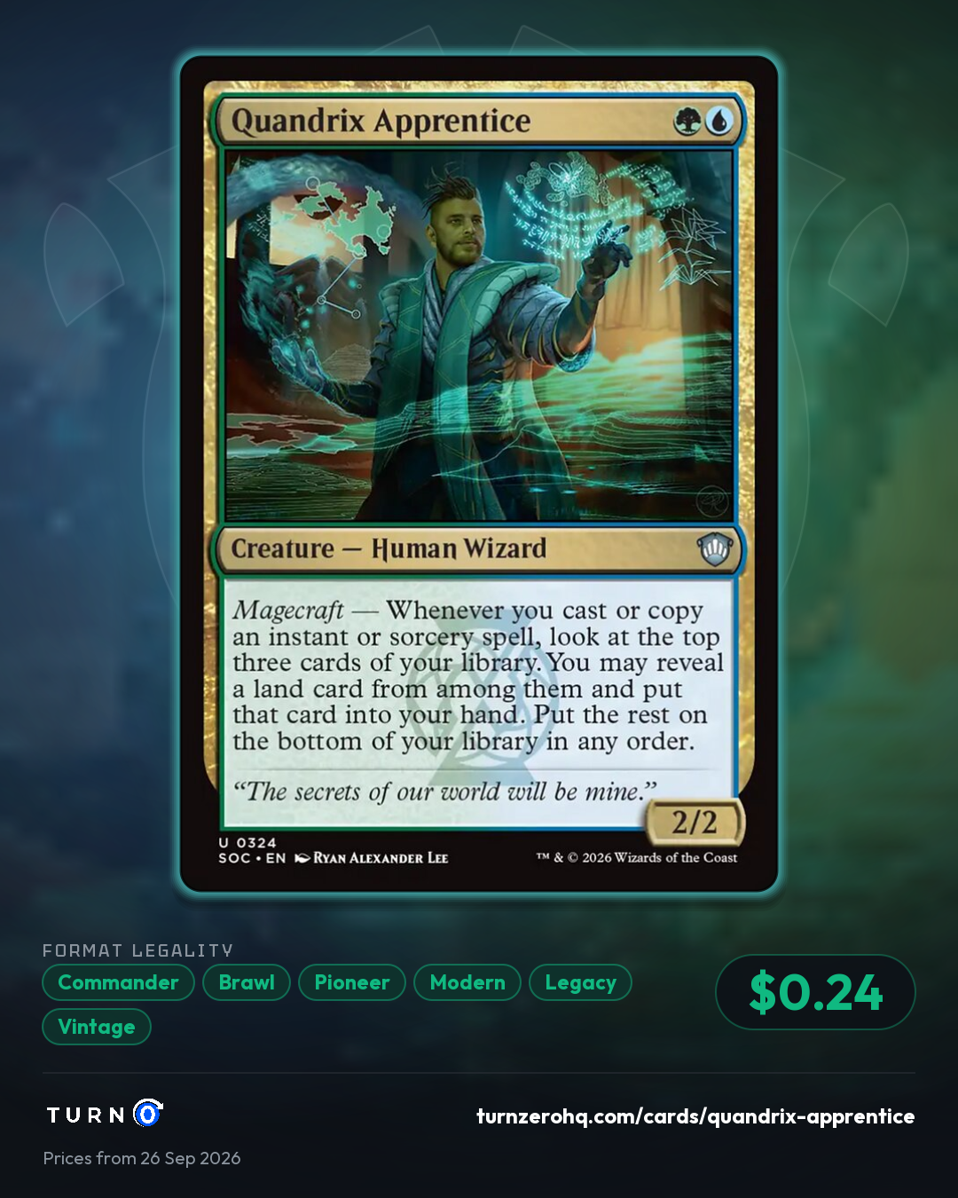 Shareable picture of Quandrix Apprentice