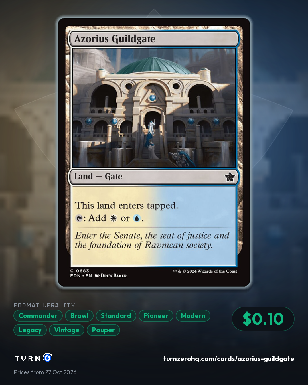 Shareable picture of Azorius Guildgate
