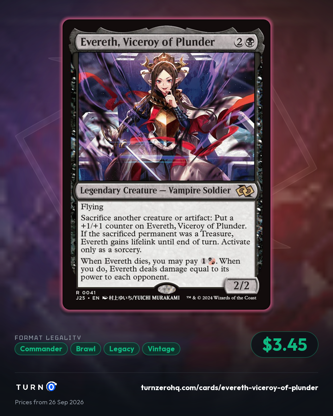 Shareable picture of Evereth, Viceroy of Plunder