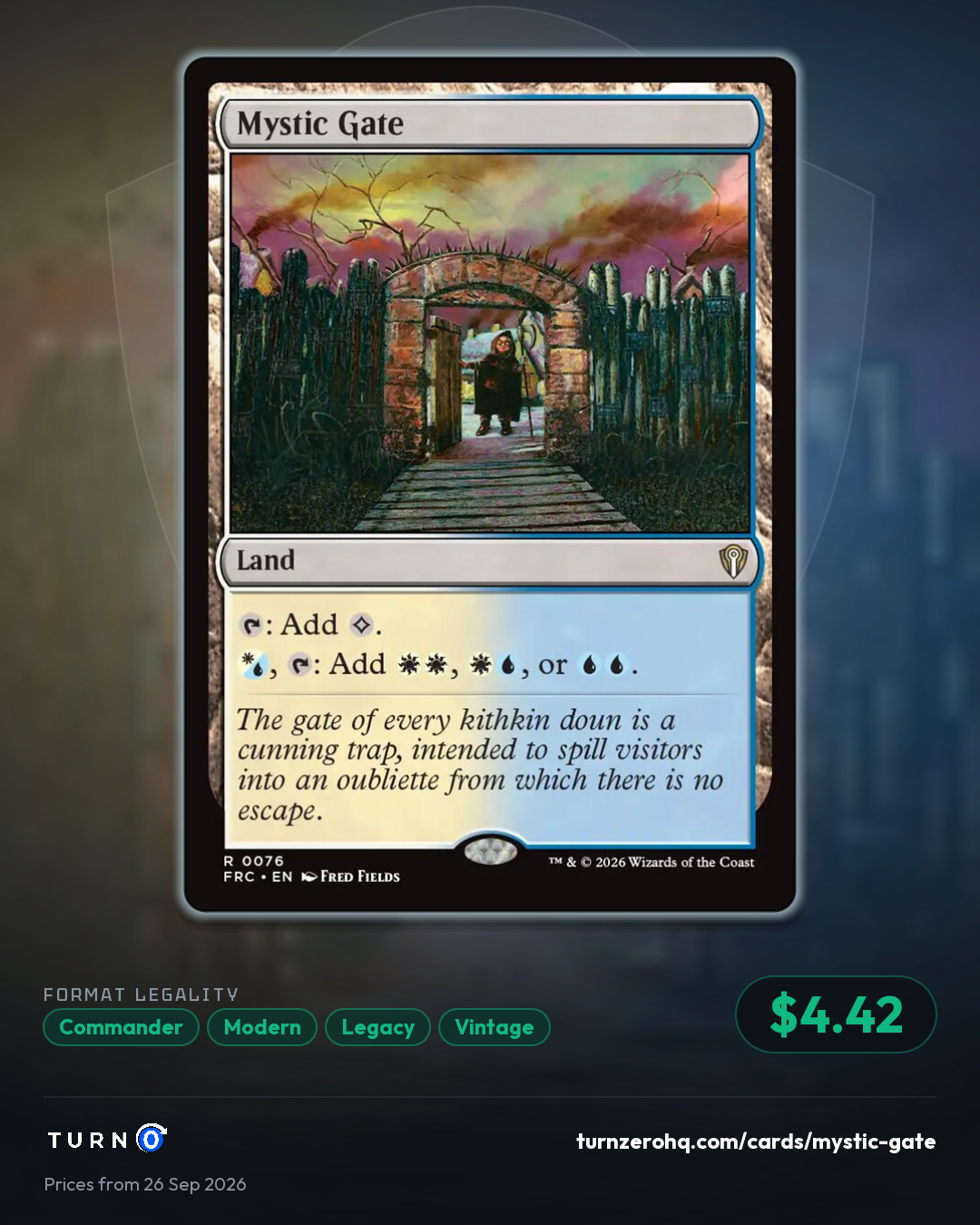 Shareable picture of Mystic Gate