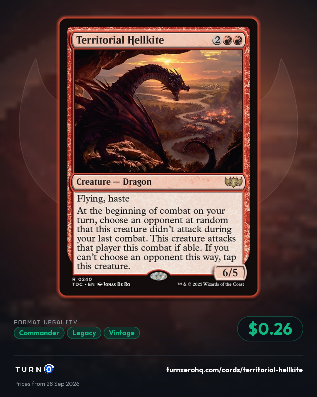 Shareable picture of Territorial Hellkite