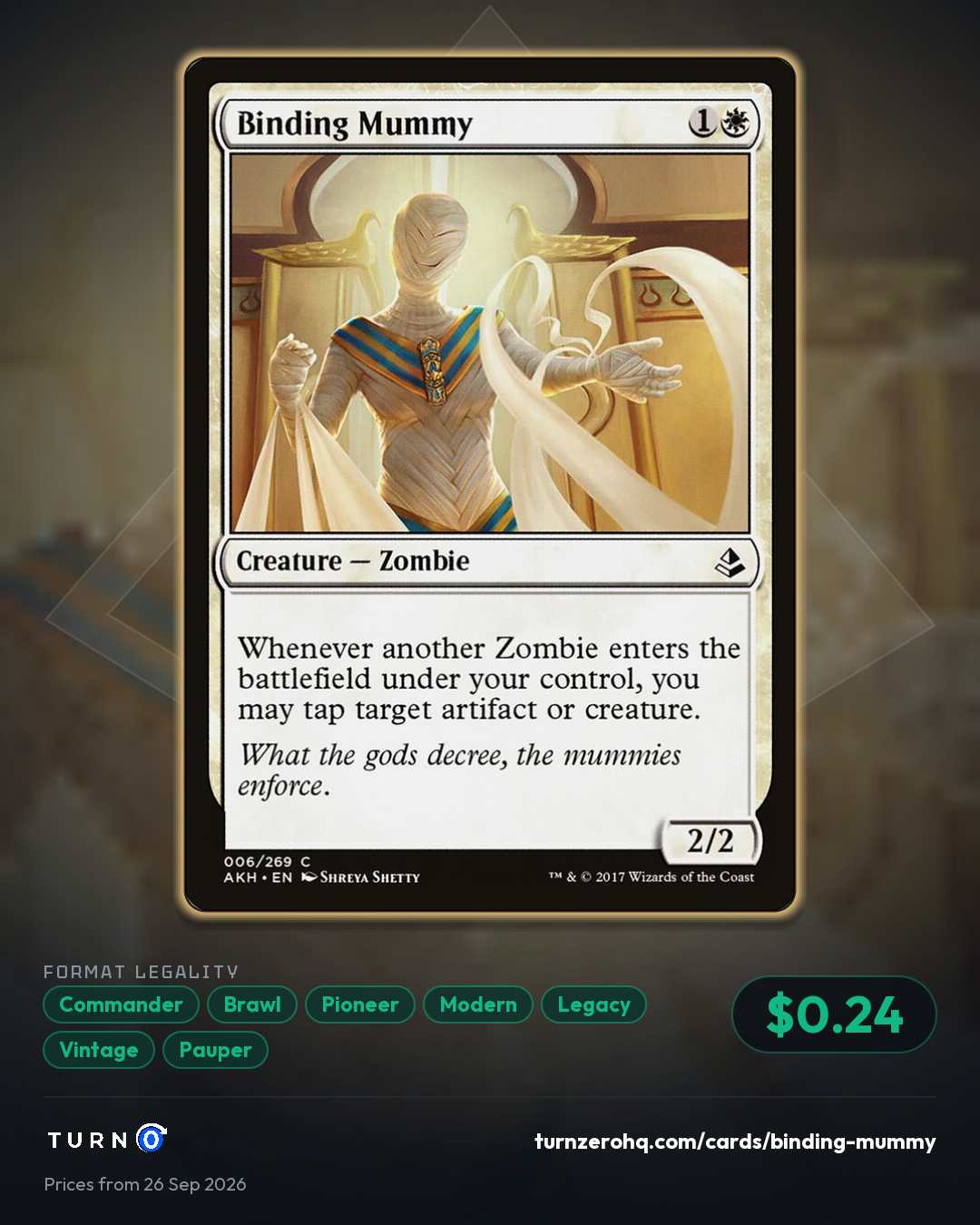 Shareable picture of Binding Mummy