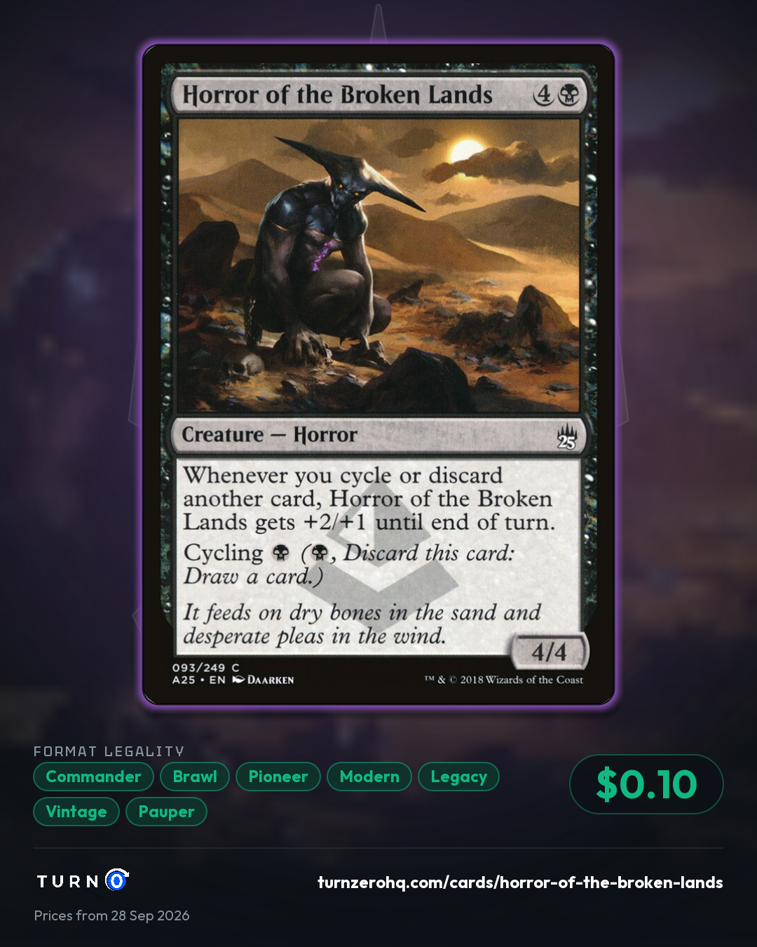 Shareable picture of Horror of the Broken Lands