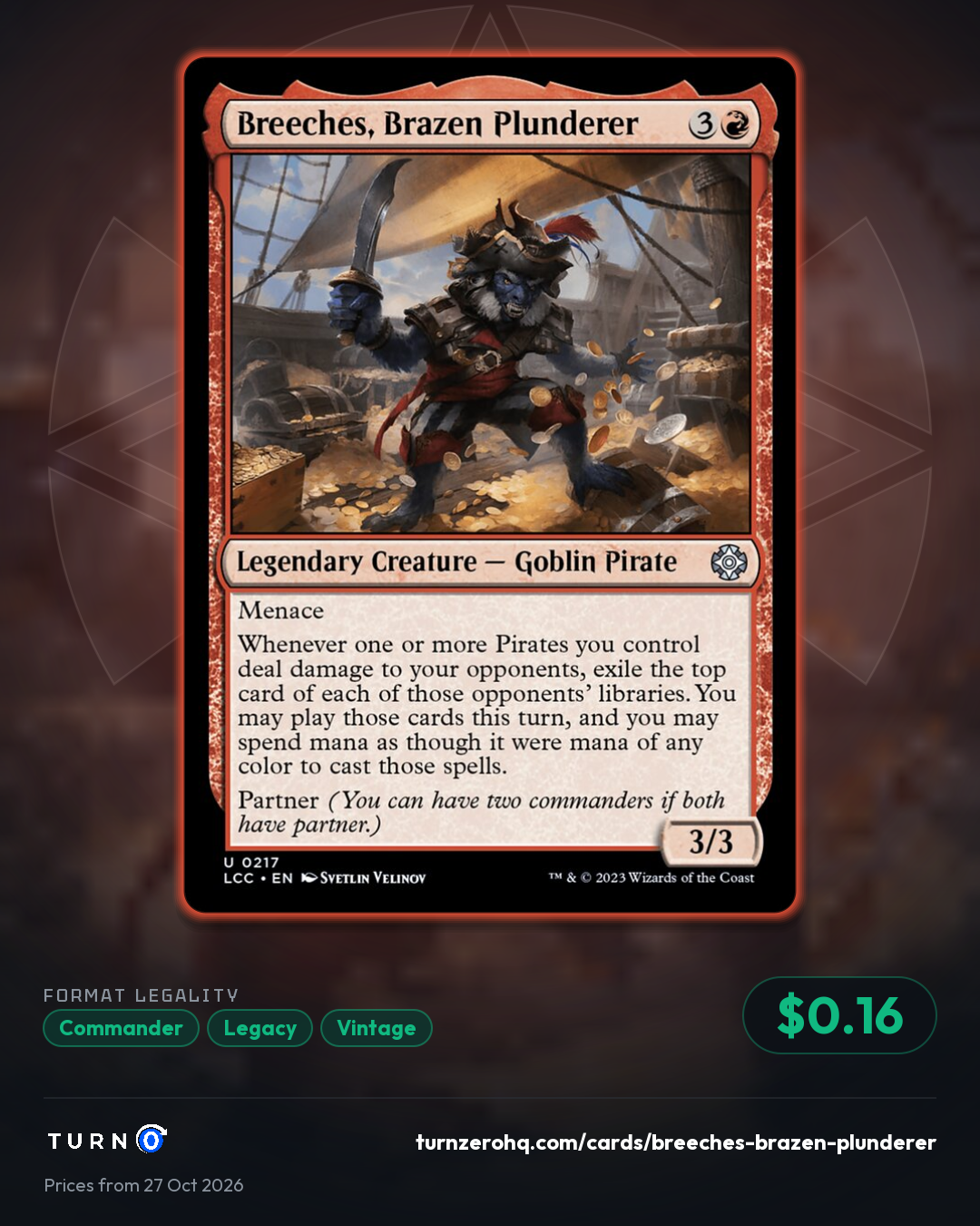 Shareable picture of Breeches, Brazen Plunderer