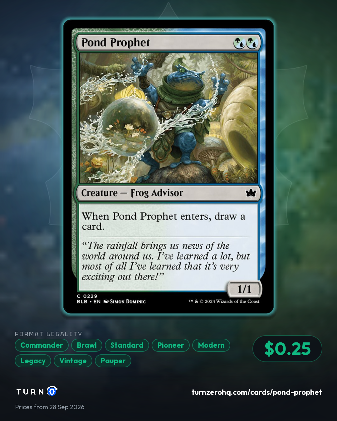 Shareable picture of Pond Prophet