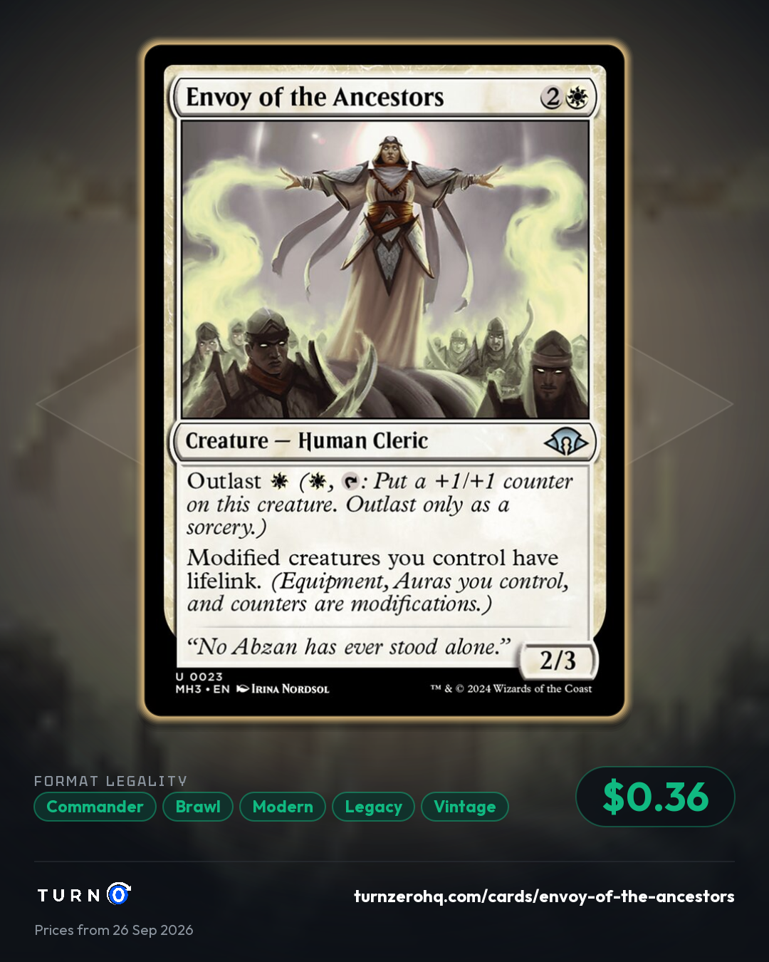 Shareable picture of Envoy of the Ancestors