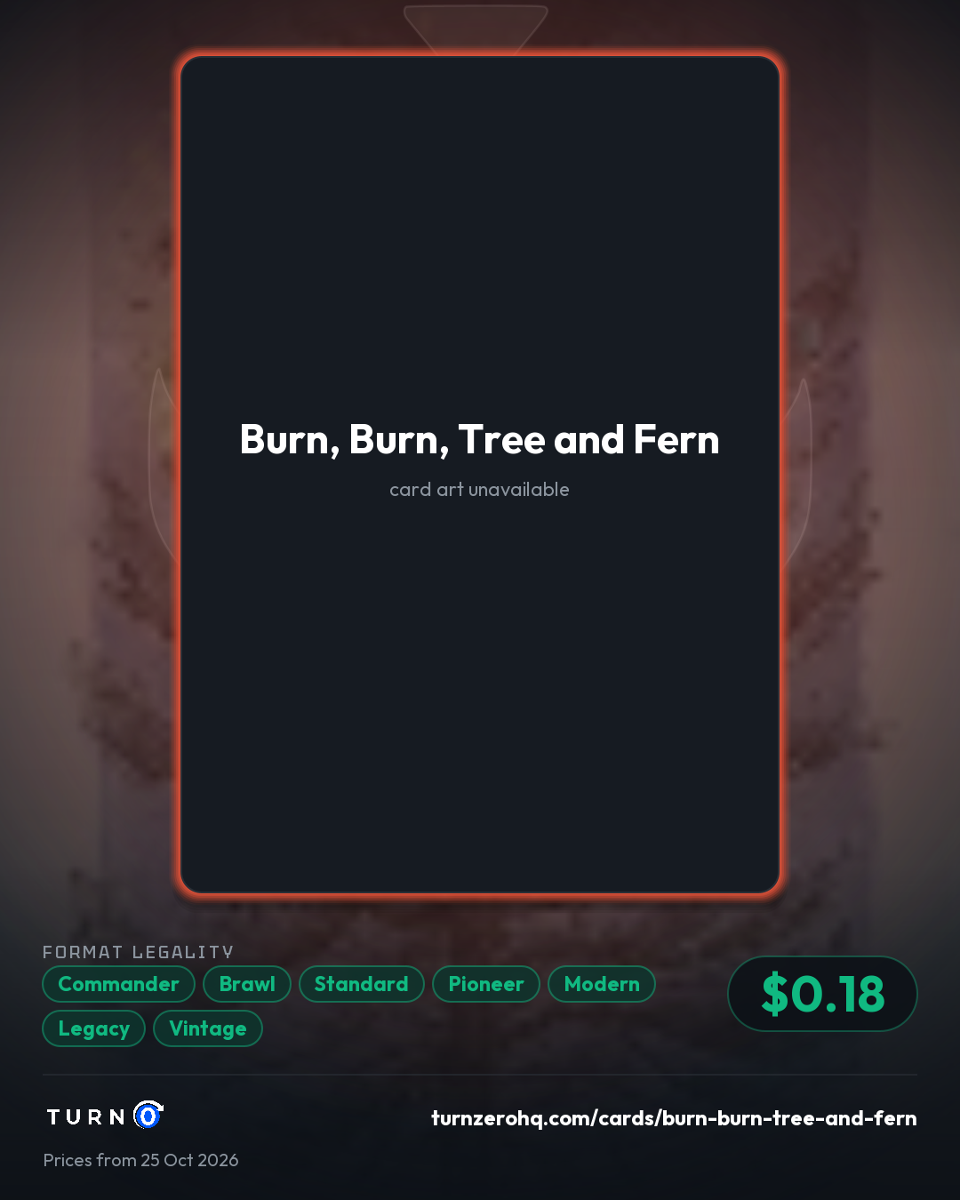Shareable picture of Burn, Burn, Tree and Fern