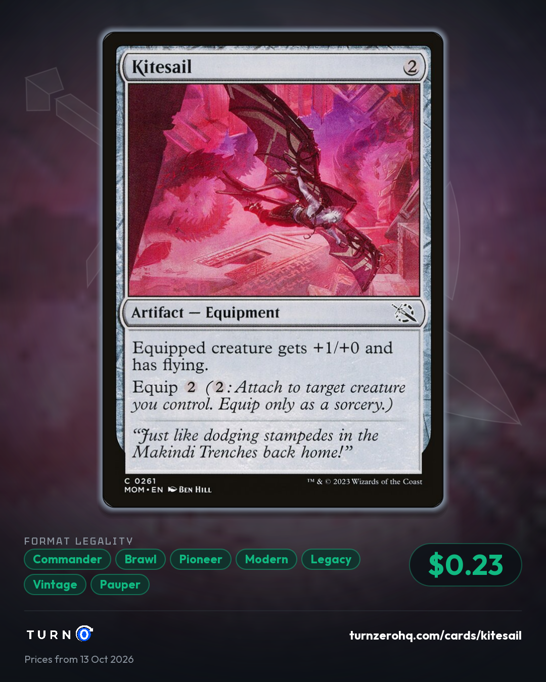Shareable picture of Kitesail