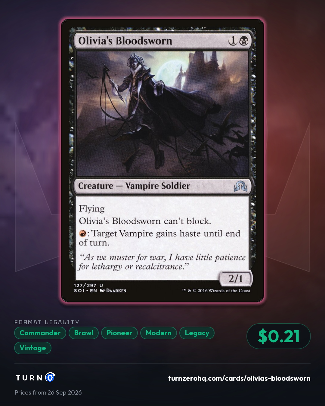 Shareable picture of Olivia's Bloodsworn