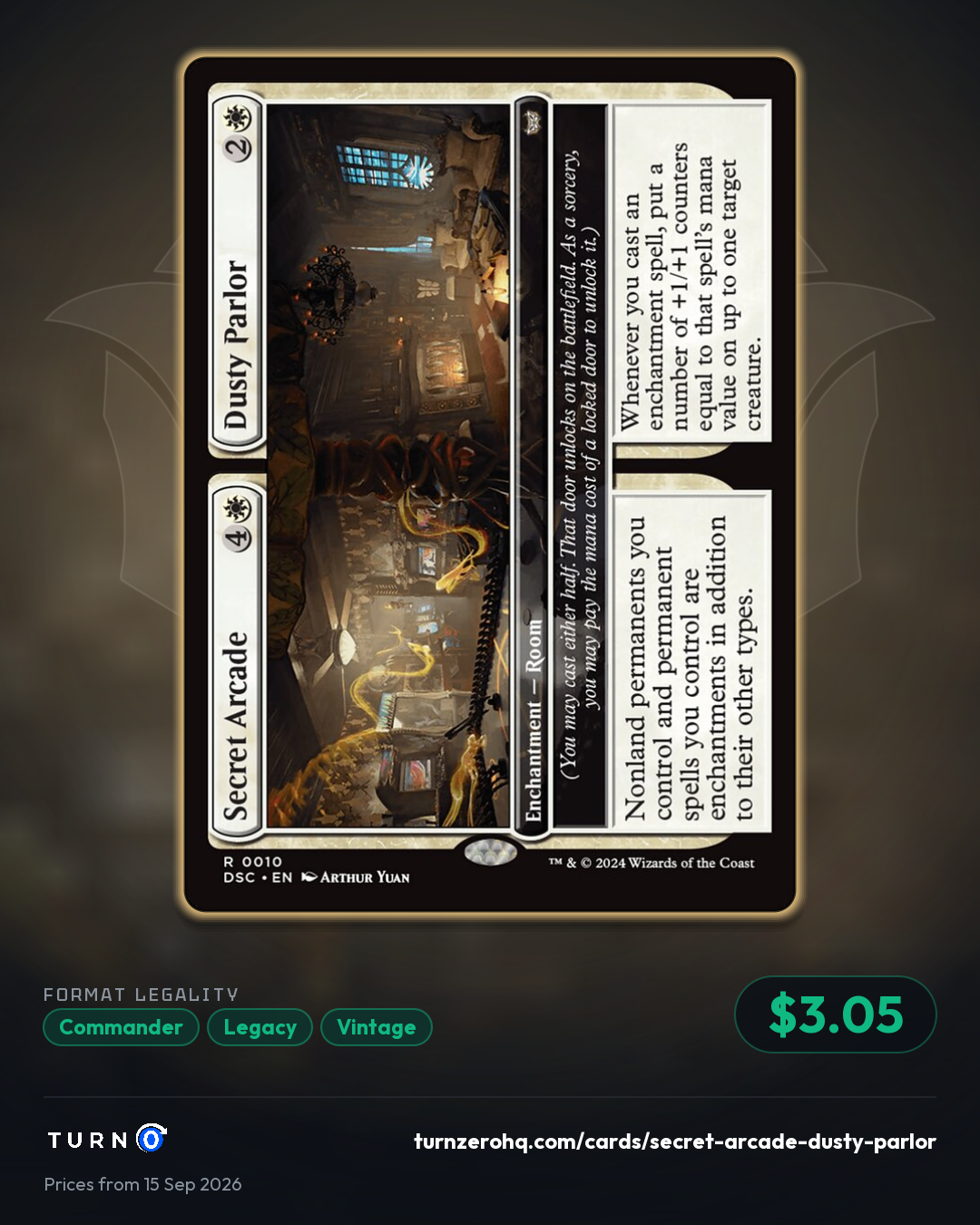 Shareable picture of Secret Arcade // Dusty Parlor