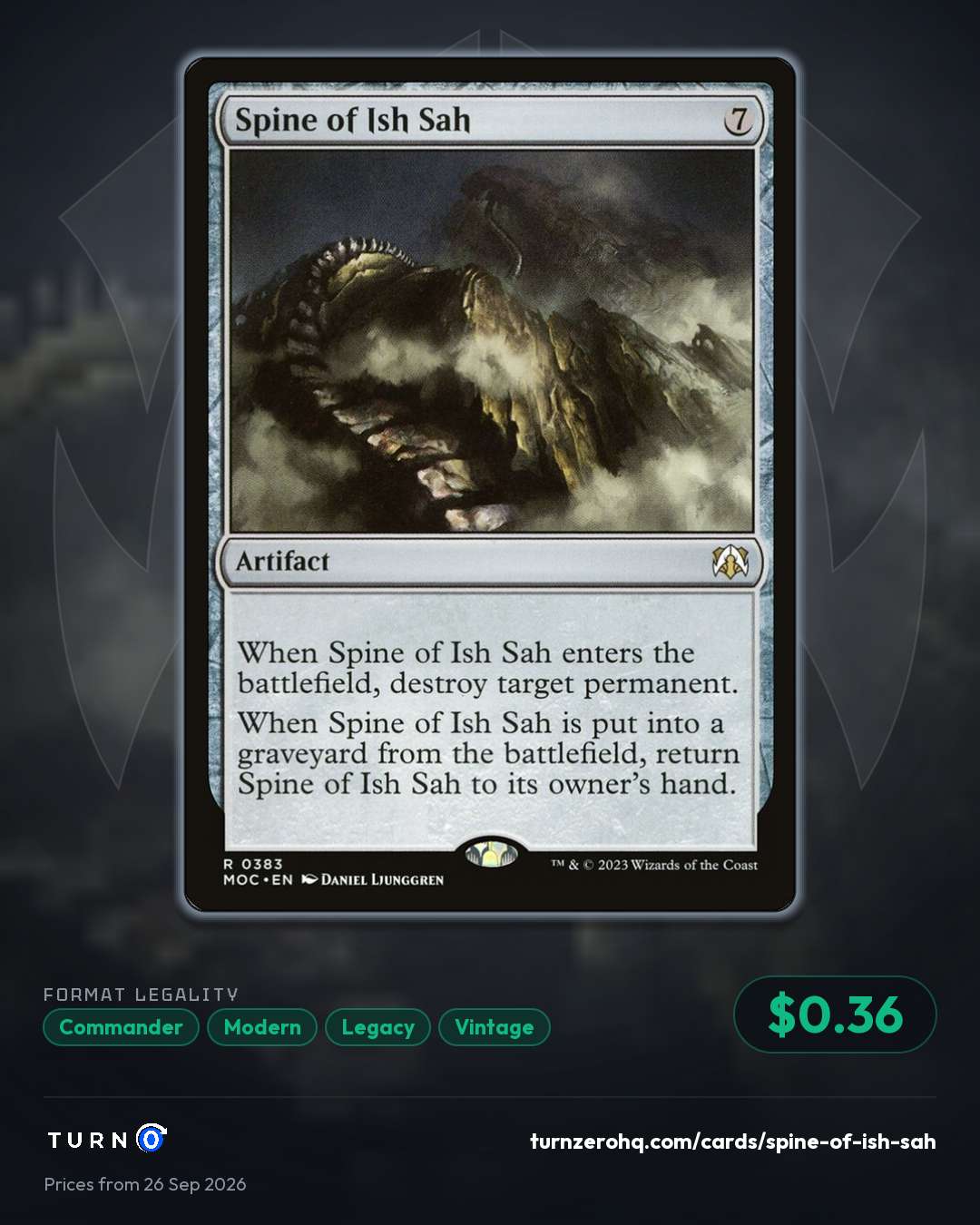 Shareable picture of Spine of Ish Sah