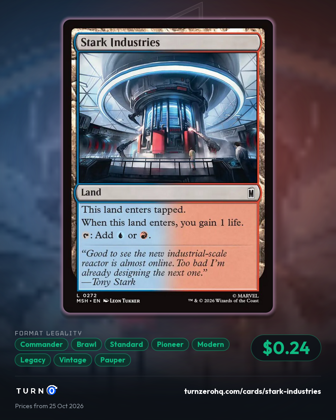 Shareable picture of Stark Industries