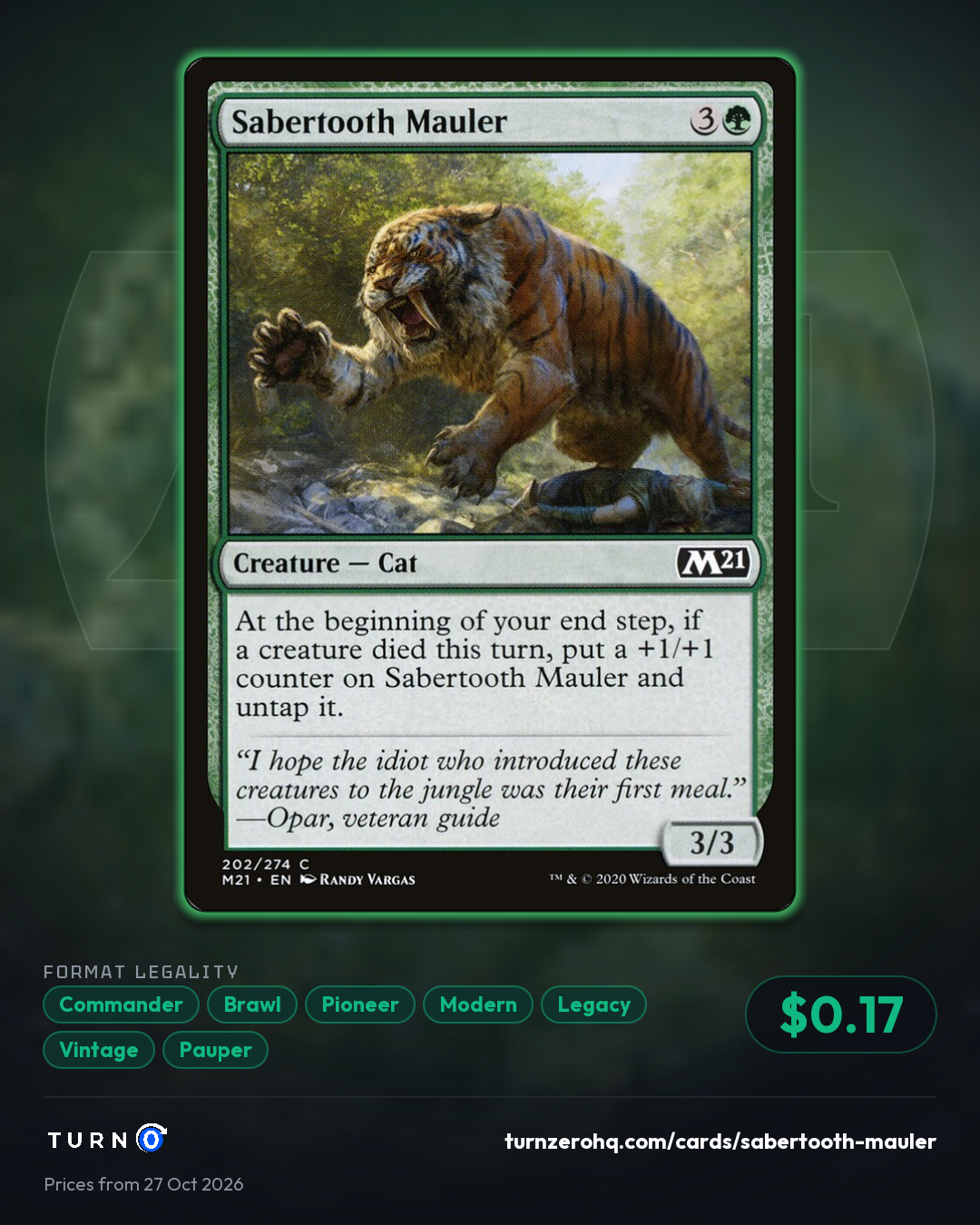 Shareable picture of Sabertooth Mauler