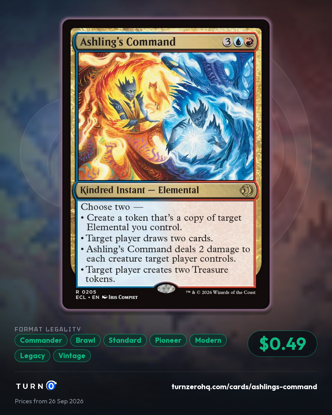 Shareable picture of Ashling's Command