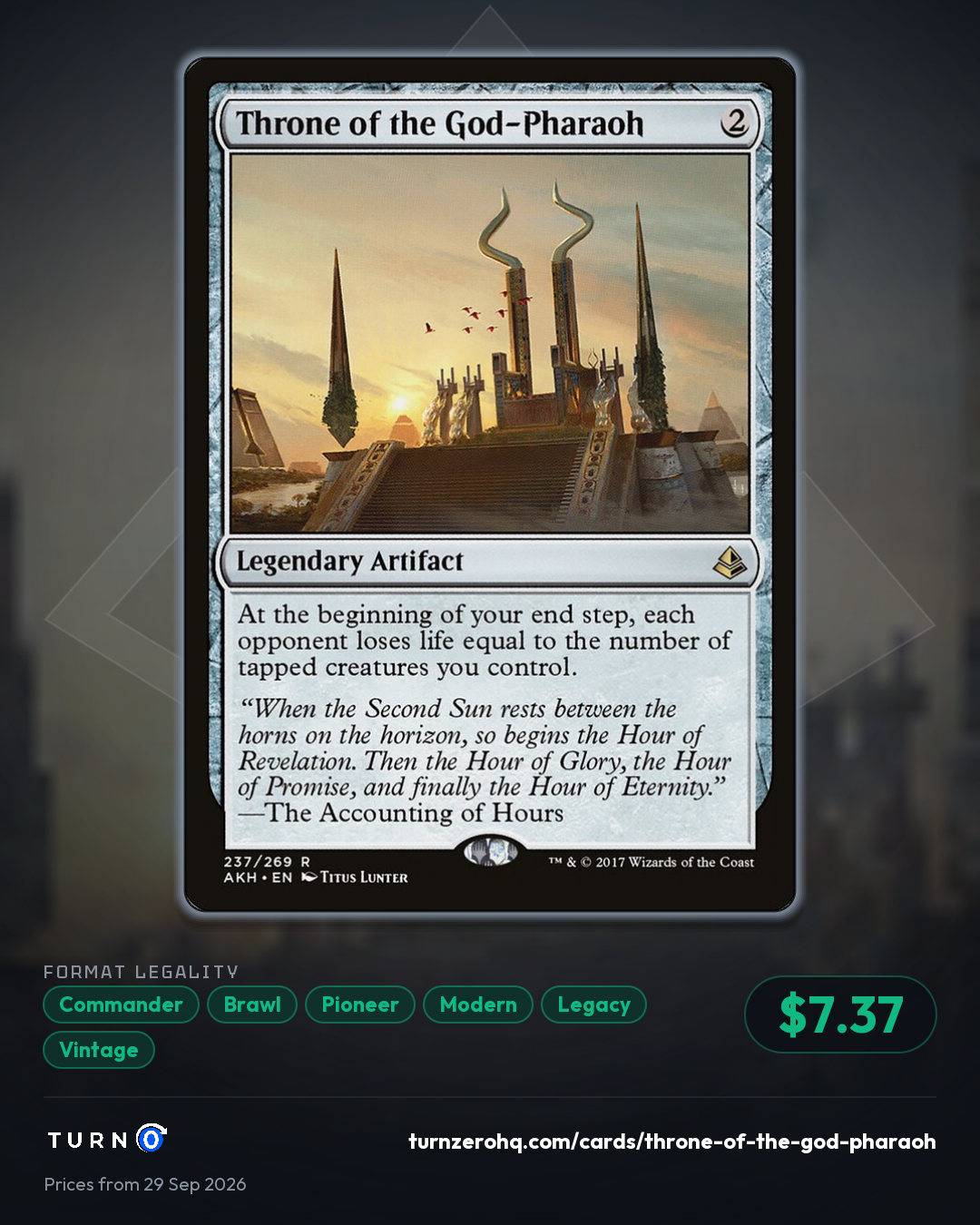 Shareable picture of Throne of the God-Pharaoh