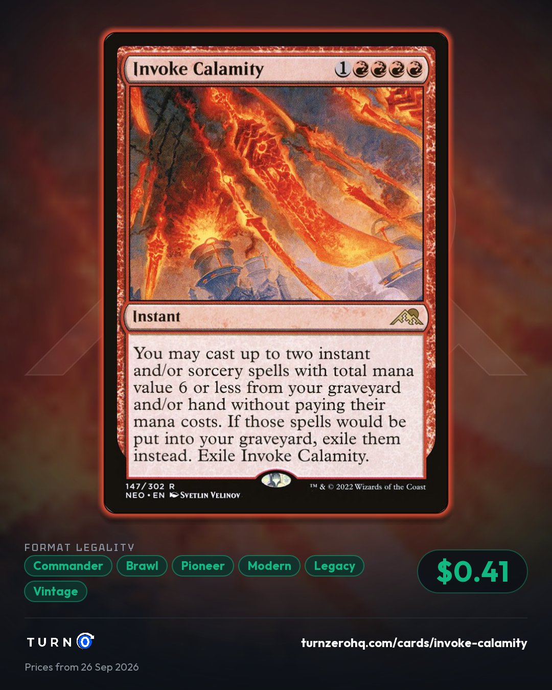 Shareable picture of Invoke Calamity