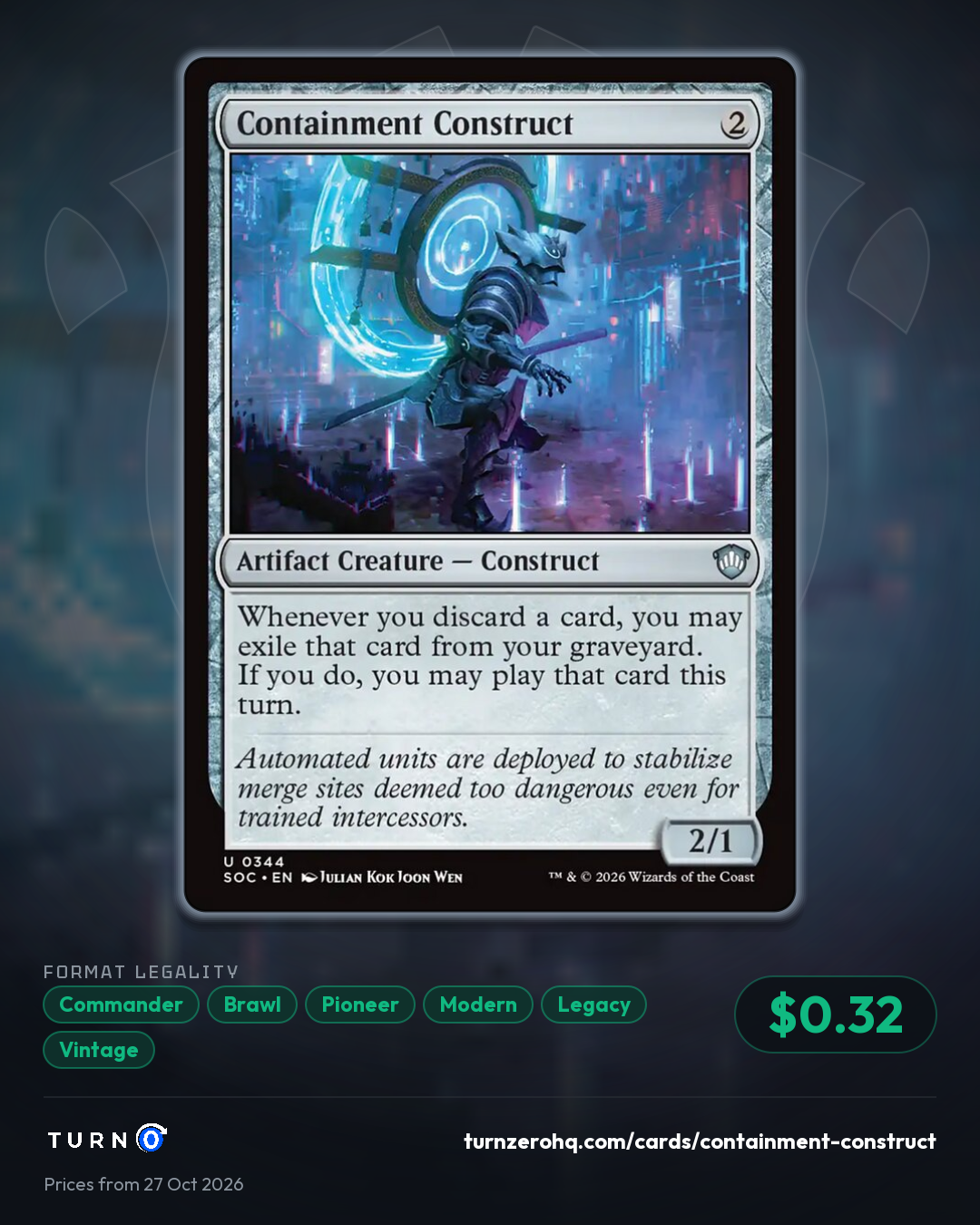 Shareable picture of Containment Construct