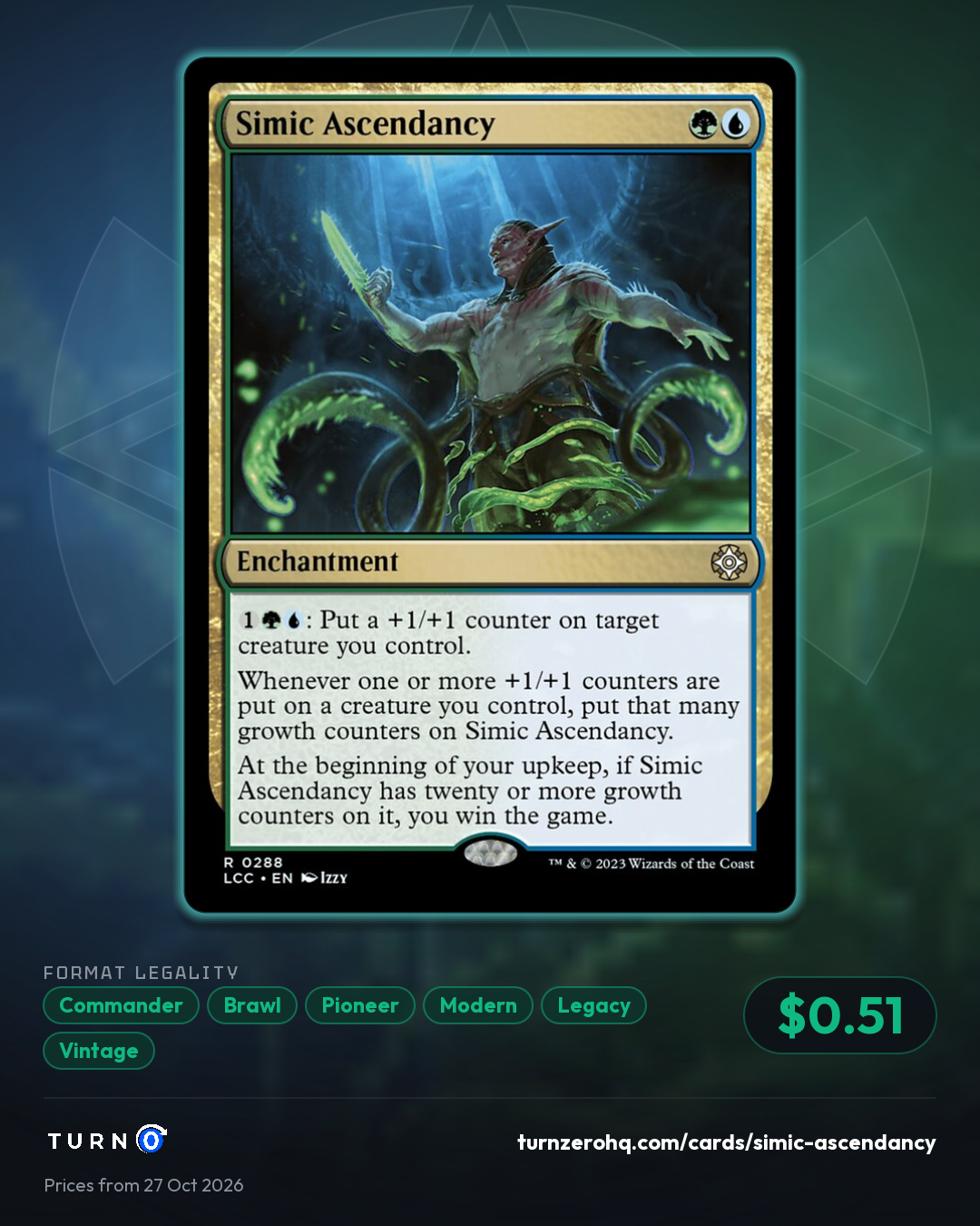 Shareable picture of Simic Ascendancy