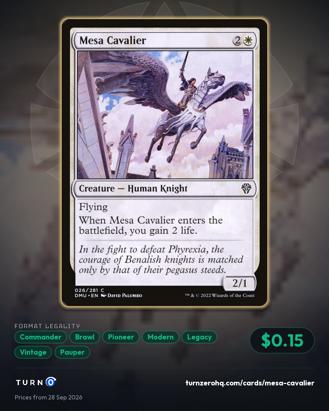 Shareable picture of Mesa Cavalier