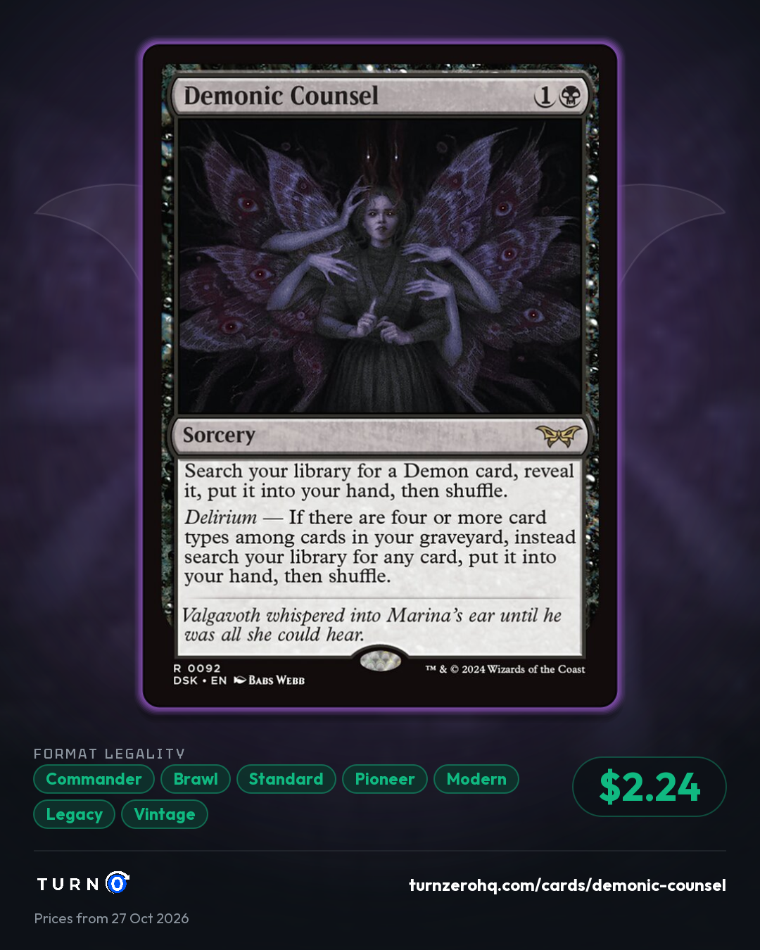 Shareable picture of Demonic Counsel