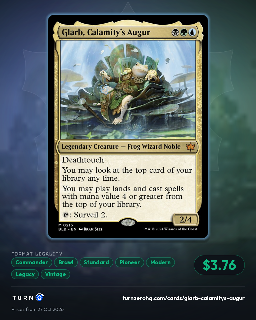 Shareable picture of Glarb, Calamity's Augur